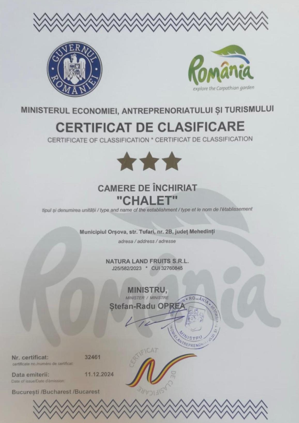 Chalet Orszowa Zewnętrze zdjęcie
